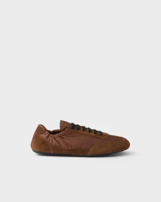 Sklopit Tenisky z materiálu Re-Nylon a semiše
