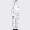 Snowboardová bunda z potištěné technické tkaniny Snowboardová bunda z potištěné technické tkaniny