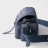 Střední taška přes rameno Prada Explore z materiálu Re-Nylon s klopou