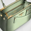 Středně velká kožená taška Prada Galleria Ombra Saffiano Středně velká kožená taška Prada Galleria Ombra Saffiano