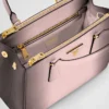 Středně velká kožená taška Prada Galleria Ombra Saffiano Středně velká kožená taška Prada Galleria Ombra Saffiano