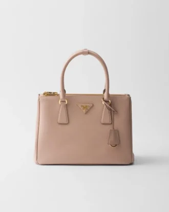 Středně velká kožená taška Prada Galleria z kůže Saffiano