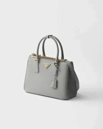 Středně velká kožená taška Prada Galleria z kůže Saffiano