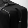 Středně velký kufr z materiálu Re-Nylon a kůže Saffiano Středně velký kufr z materiálu Re-Nylon a kůže Saffiano