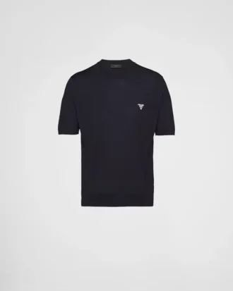 Svetr s kulatým výstřihem z extra jemné vlny