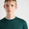 Svetr s kulatým výstřihem z extra jemné vlny Svetr s kulatým výstřihem z extra jemné vlny