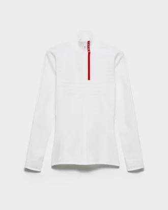 Svetr s rolákem z materiálu Re-Nylon