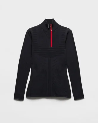 Svetr s rolákem z materiálu Re-Nylon