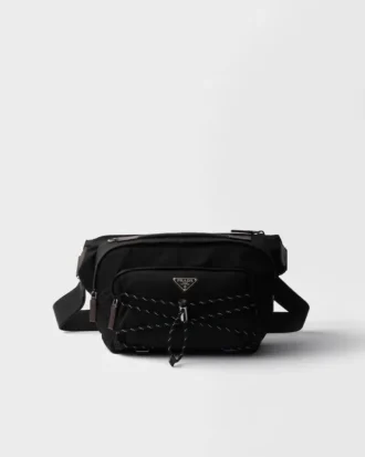 Taška přes rameno Prada Speedrock z materiálu Re-Nylon a kůže Taška přes rameno Prada Speedrock z materiálu Re-Nylon a kůže