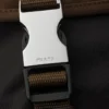 Taška přes rameno z materiálu Re-Nylon a kůže Taška přes rameno z materiálu Re-Nylon a kůže