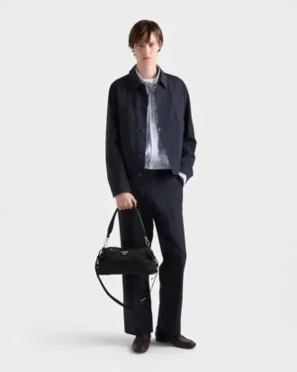 Taška Prada Explore z materiálu Re-Nylon a kůže