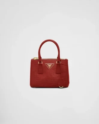 Taška Prada Galleria Mini z ještěrčí kůže