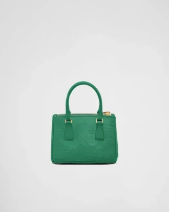 Taška Prada Galleria Mini z ještěrčí kůže
