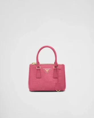 Taška Prada Galleria Mini z ještěrčí kůže