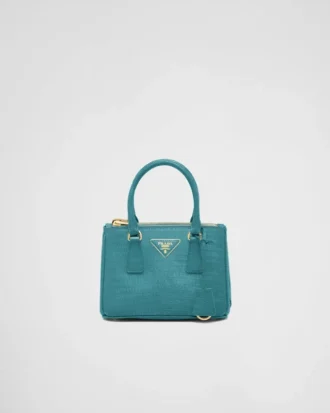 Taška Prada Galleria Mini z ještěrčí kůže