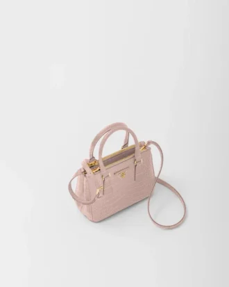 Taška Prada Galleria Mini z krokodýlí kůže
