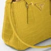 Taška Prada Galleria Mini z krokodýlí kůže Taška Prada Galleria Mini z krokodýlí kůže