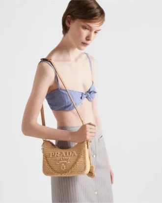Taška Prada Re-Edition Mini Crochet