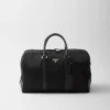 Taška z materiálu Re-Nylon a kůže Saffiano Taška z materiálu Re-Nylon a kůže Saffiano