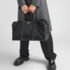 Taška z materiálu Re-Nylon a kůže Saffiano Taška z materiálu Re-Nylon a kůže Saffiano