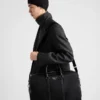 Taška z materiálu Re-Nylon a kůže Saffiano Taška z materiálu Re-Nylon a kůže Saffiano