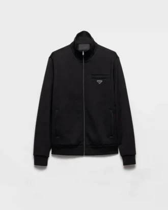 Technická bavlněná bunda typu blouson Technická bavlněná bunda typu blouson