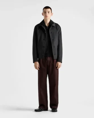 Technická bavlněná bunda typu blouson Technická bavlněná bunda typu blouson