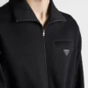 Technická bavlněná bunda typu blouson Technická bavlněná bunda typu blouson