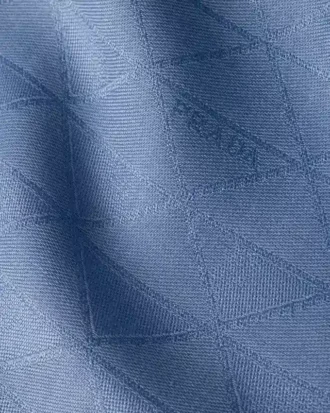 Šátek Symbole z hedvábí a vlny s žakárovým vzorem