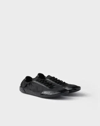 Tenisky Collapse z materiálu Re-Nylon a kůže