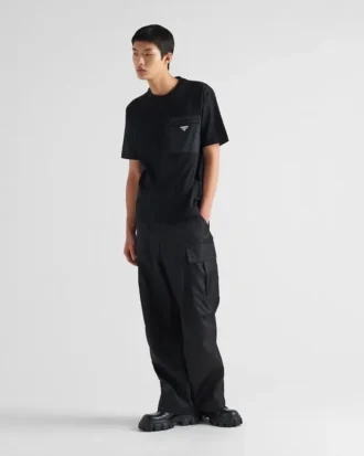 Tričko z materiálu Re-Nylon a jersey