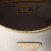 Velká kožená kabelka přes rameno Prada Aimae Velká kožená kabelka přes rameno Prada Aimae