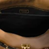 Velká kožená taška přes rameno Prada Soft Sound s přívěsky Velká kožená taška přes rameno Prada Soft Sound s přívěsky