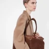 Velká semišová kabelka Prada Bonnie Velká semišová kabelka Prada Bonnie