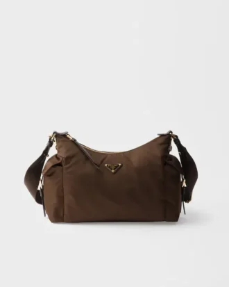 Velká taška Prada Explore z materiálu Re-Nylon a kůže