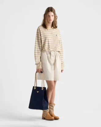 Velká taška Prada Mariner z materiálu Re-Nylon