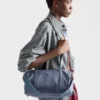 Velká taška z materiálu Re-Nylon a kůže Saffiano Velká taška z materiálu Re-Nylon a kůže Saffiano