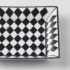 Velký čtvercový porcelánový podnos – šachovnice Velký čtvercový porcelánový podnos – šachovnice