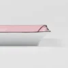 Velký čtvercový porcelánový podnos – rtěnka Velký čtvercový porcelánový podnos – rtěnka