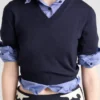 Vlněný svetr s výstřihem do V Vlněný svetr s výstřihem do V