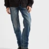 Zúžené džíny z selvedge denimu Zúžené džíny z selvedge denimu
