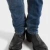 Zúžené džíny z selvedge denimu Zúžené džíny z selvedge denimu