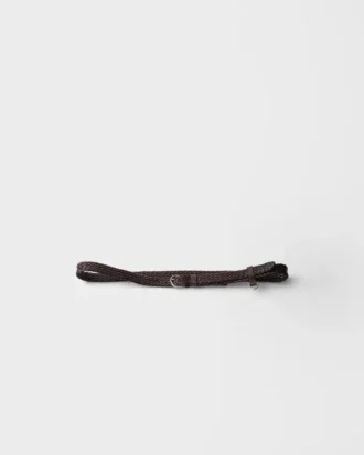 Úzký kožený opasek